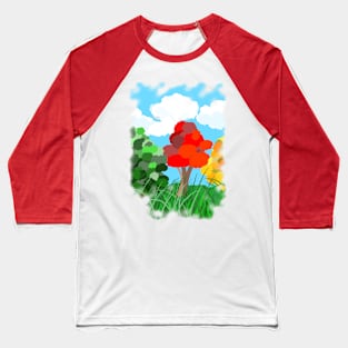 Nature art Baseball T-Shirt